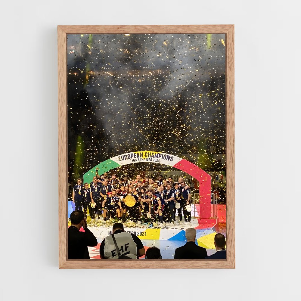 Poster Spotlight On Stage – affiche Handball (vue 4)